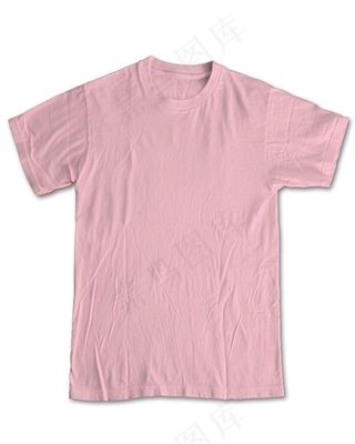 短袖衫,上衣,POLO衫,T恤,速干衣,新的空白正面-粉色