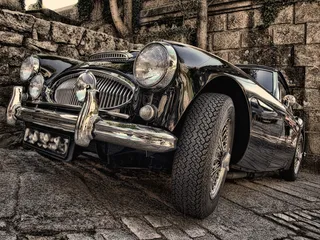 轿车,老爷车,跑车,摩托车,奥斯汀·海利