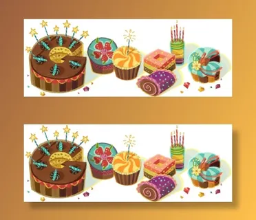 蛋糕,图画,礼品盒,大头针,霓虹灯广告,嘟嘟Cumpleaños