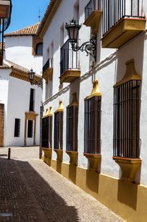 Ruelle dans龙达，西班牙-小路在隆达（西班牙）-图像图片摄影