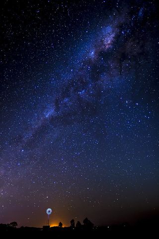 我的第一张银河系照片