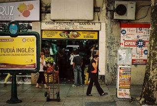 街道,商场,沿街店面,步行街,餐饮场所,圣达菲大道