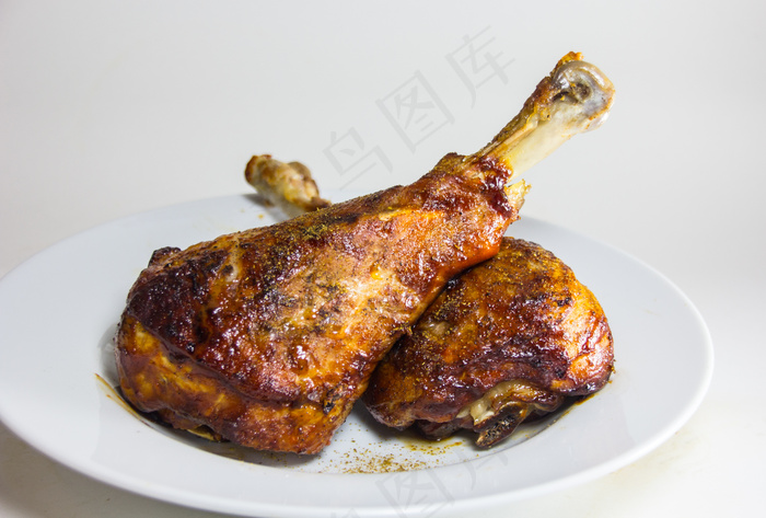 烤箱烤火鸡腿/腿