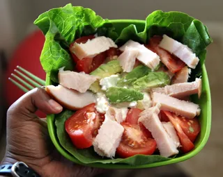 鳄梨，土耳其，番茄，干酪沙拉