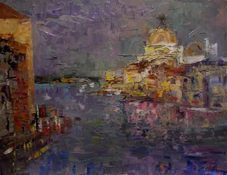 油画,洞穴溶洞,装饰壁画,绘画,佛像画,282/11-露丽·威尼斯已售