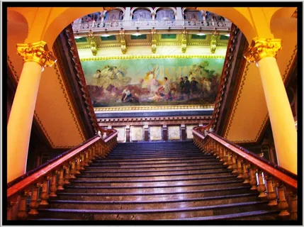 得梅因〜爱荷华州〜大楼梯〜州议会大厦 得梅因〜爱荷华州〜大楼梯〜州议会大厦