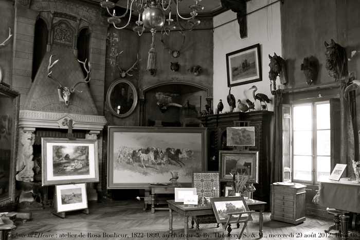 Le Heour ni l’Heure 0351：罗莎·博纳（Rosa Bonheur）画室，1822-1899年，奥德城堡，托默里，塞纳＆马恩，法兰西岛，Mercredi，2012年8月29日，16：47：08