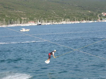 滑水线克尔克，克罗地亚