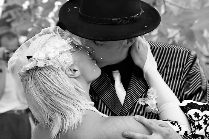 工笔画,帽子,女孩,美女,Tanja＆Nikita婚礼