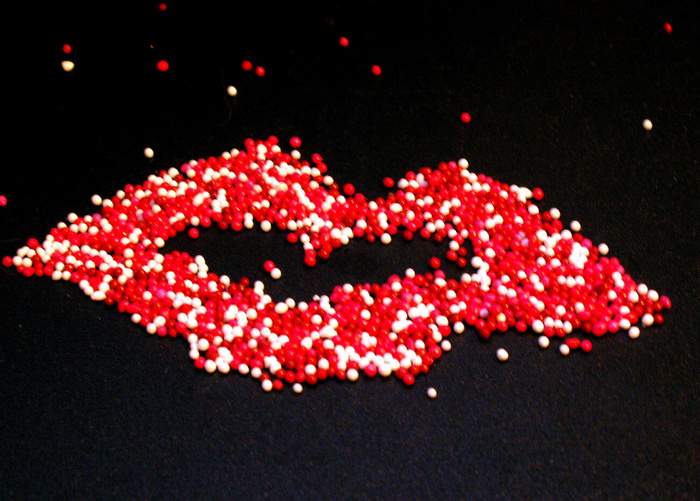 心形蜡烛,蜡烛,红珊瑚,生日蜡烛,灯笼,情人节快乐之吻