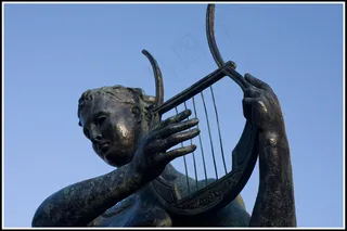 虫子,雕像,十二兽首,龙虎尊,眼镜蛇,安格尔西修道院-手竖琴...