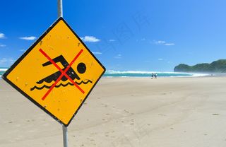 公共标示,路标,天空,指示牌,屏幕截图,禁止游泳