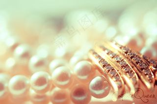 珍珠,项链,光疗甲,手链,甲贴,谁说钻石是女孩最好的朋友？