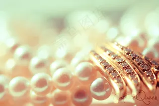 珍珠,项链,光疗甲,手链,甲贴,谁说钻石是女孩最好的朋友？