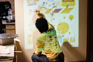 平面设计TechHub曼彻斯特壁画项目