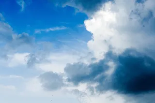 天空,白云,卷积云,风景,卡通动漫人物,美丽的天空