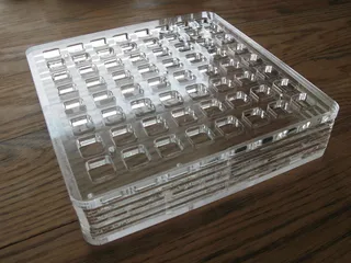 试管架,货架,笼子,板材,柳条筐,激光Monome机壳