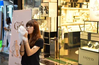 商店商场,购物商场,展示柜,屏幕截图,连衣裙,明洞2014.09.03-029