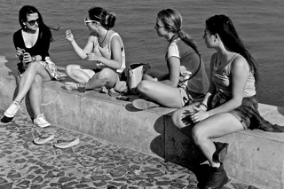 卡通动漫人物,工笔画,图画,美女,屏幕截图,互动的女孩