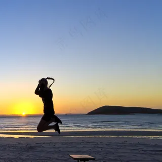 天空,,工艺品,薰衣草,沙滩桌飞跃