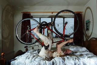 折叠自行车,自行车,驯鹿,自行车架,水车,训练