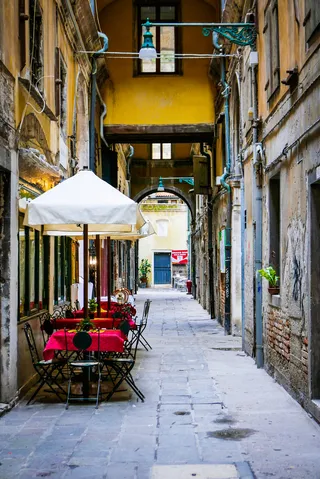 巷道,街道,城市街道,建筑,民居,威尼扎