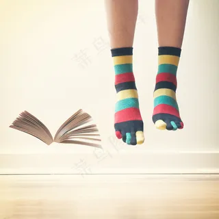 袜子,高筒袜,袜套,脚踝,长筒袜,75/365