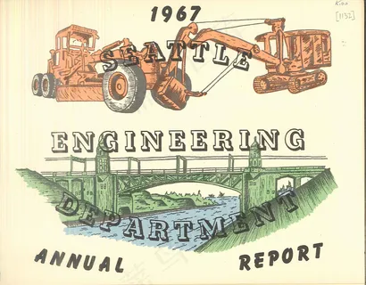 工程部年度报告，1967年
