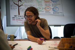 人物特写,商务洽谈,书画笔会,老年人,美女,2010年PopTech科学与公共领导学者