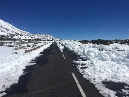 特内里费岛，泰德与雪