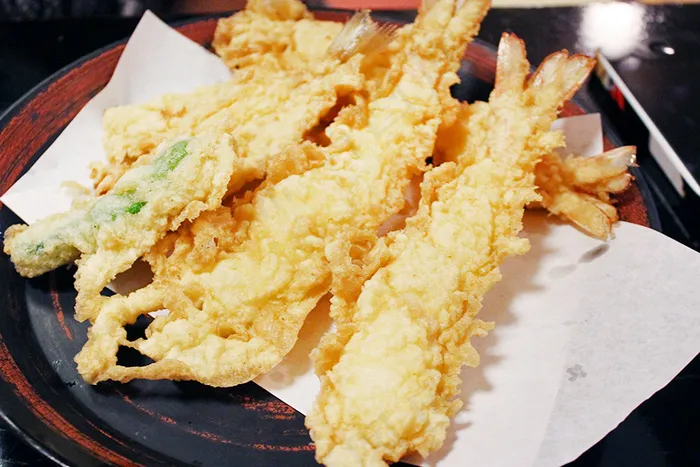 天妇罗,鲜虾天妇罗,大鸡排,玉米烙,天麸罗,天妇罗大国屋