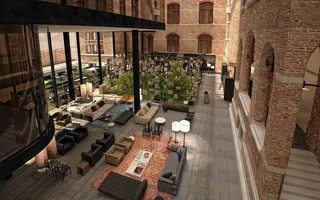 城市街道,巷道,建筑,海洋,轿车,埃斯卡皮奥酒店