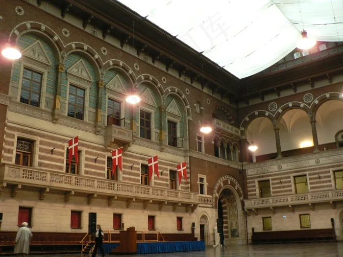 建筑,宫殿,剧院/博物馆/礼堂,餐饮场所,城市街道,KøbenhavnsRådhus（市政厅）