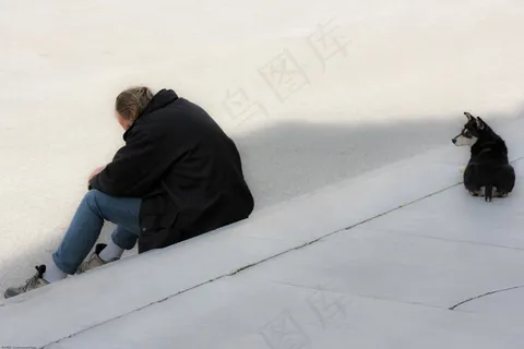 沙漠,滑雪图,包,雨伞,背包,孤独感