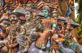 工艺品,工艺品,十八罗汉,卡通动漫人物,油画,钦奈街头艺术品