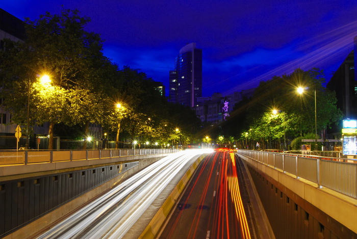 都市夜景,夜景摄影,公路,街灯,城市夜景,麻豆