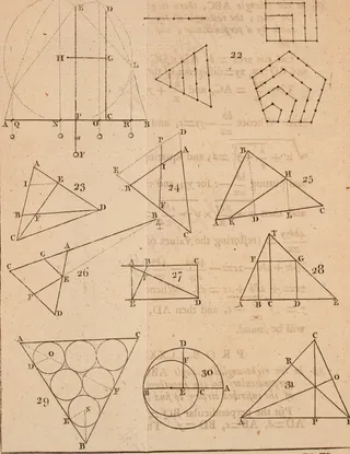 图片来自“循环力学：或者，对数学的几个分支的简单介绍；主要是为年轻学生设计的，目的是在他们开始学习较硬和较困难的部分之前”（1763）