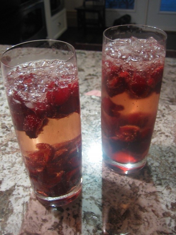 樱桃，杜松子酒和补品