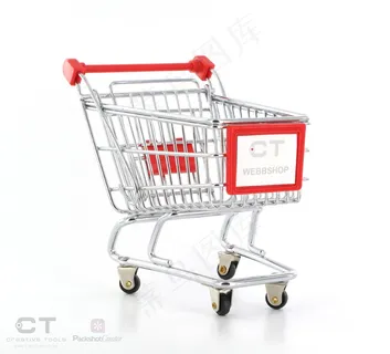 购物车,推车,手推车,包,手提包,CreativeTools.se-PackshotCreator-微型购物车