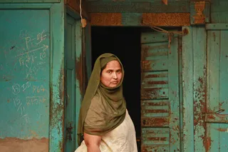 美女,门,盖头,卡通动漫人物,人物特写,旧城传统