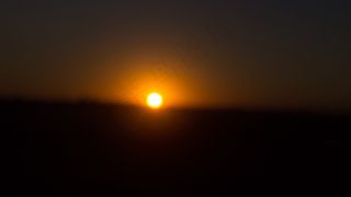 天空,灯,太阳,模糊图片,湖泊,最后的光