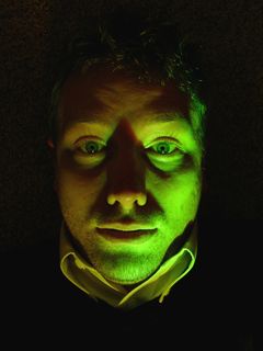 绿灯照在我身上