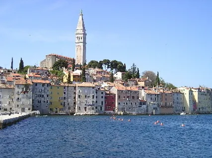 罗维尼海滨，克罗地亚伊斯特拉