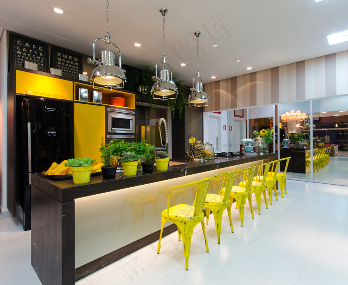 椅子,地板砖,商店商场,餐桌,厨房,DimareMóveisPlanejados