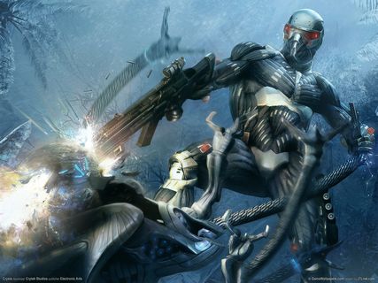 ,摩托车,油画,工艺品,wallpaper_crysis_03_1600