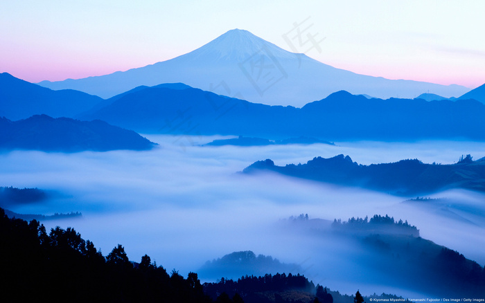天空,山峦,云雾,湖泊,冰雪,风景2