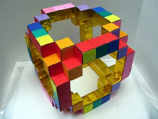 魔方,积木玩具,乐高积木,搭积木,积木,单位单元空心截短六面体Haűy-construction-01