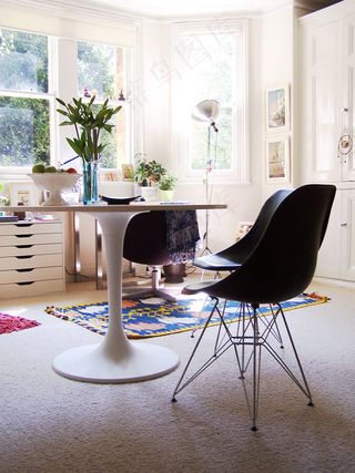 餐桌,电视背景墙,餐饮场所,转椅,梳妆台,诺勒姆花园