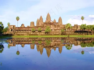 历史遗迹,寺塔,建筑,中式传统建筑,湖泊,柬埔寨（7）