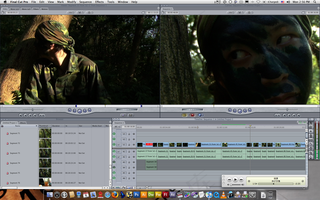 屏幕截图,显示器屏幕,台式电脑,人机界面,走势图,宣传片剪接中